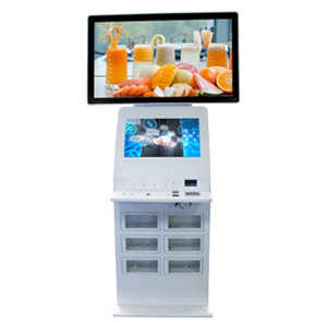 43＂HD LCD Digital Phone Charger Touch Kiosk